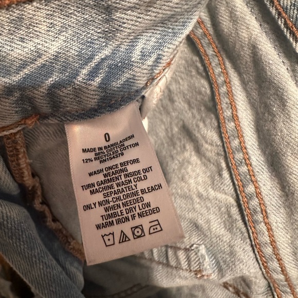 Aeropostale Women's Light Blue 90’s Baggy Jeans - Picture 3 of 4